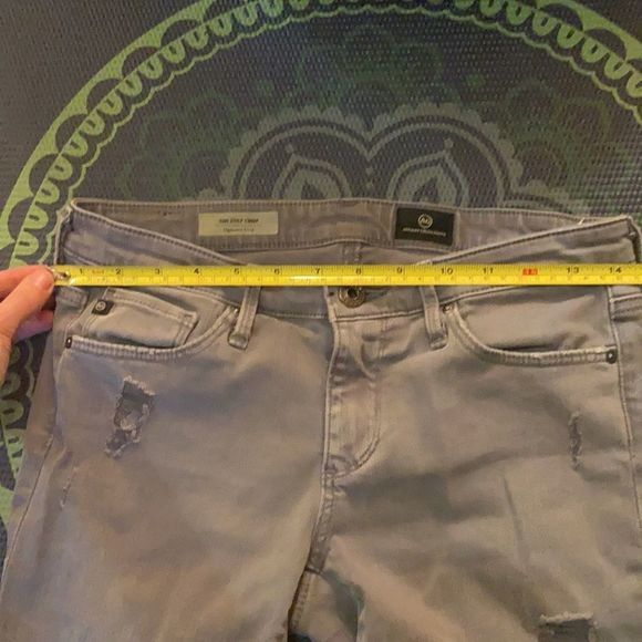 AG the Stilt Crop cigarette crop Jean - Picture 5 of 17